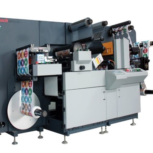 Schneidemaschine mit scharfer Klinge - TECTUPRINT - für Etiketten / für Etiketten / servogesteuert