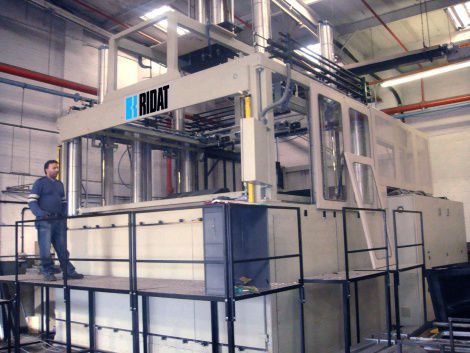 Umformmaschine für Kunststoff - 12080AVF  - RIDAT - automatisch / Vakuum