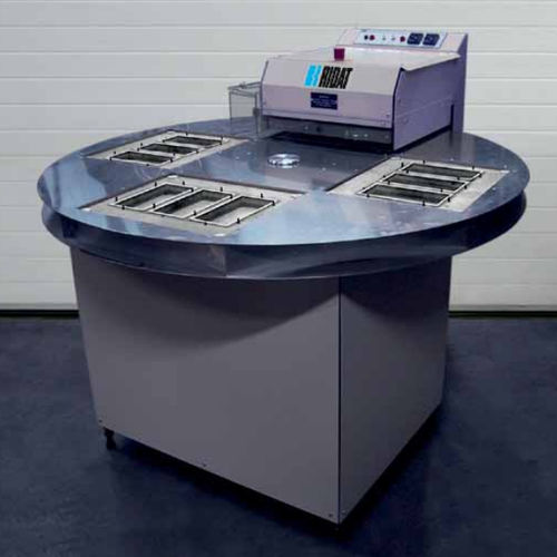 Pneumatische Presse - 1518BSP - RIDAT - Klemm / Siegelmaschine / für Folien