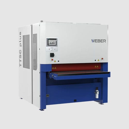 Bürsten-Entgratmaschine - TTSC plus - Weber - Band / zur Endbearbeitung / Schleifmaschine