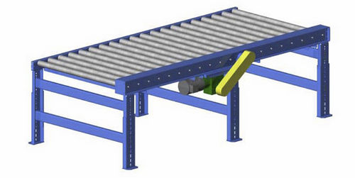 Rollenförderer - CDLR25 - LEWCO, Inc. - horizontal / für Materialumschlag / mit Kettenantrieb