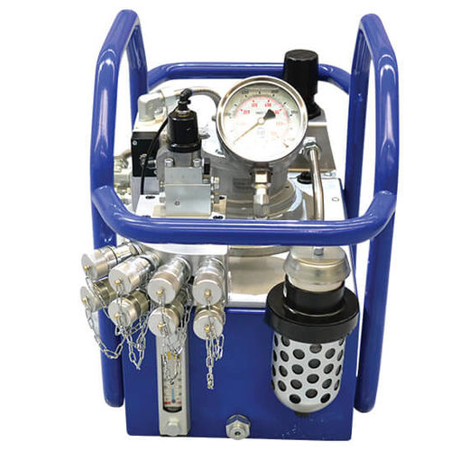 Manuelle Hydraulikpumpe - HTL Power-Pro series - HTL (Hire Torque Ltd) - kompakt / tragbar