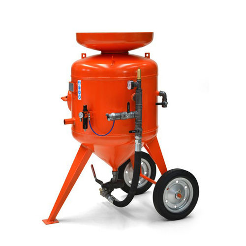 Manuelle Sandstrahlanlage - CB215 D series - C.B. SABBIATRICI S.R.L. - Druck / mobil / mit freiem Strahl