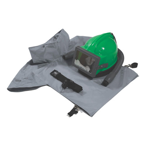Sandstrahlerhelm - RPB Astro - C.B. SABBIATRICI S.R.L. - Kunststoff / mit Schutzgitter / mit Visier