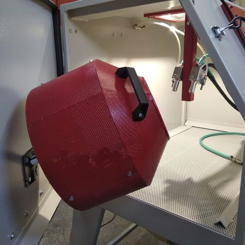 Injektor-Strahlkabine - PAL3-L CR - C.B. SABBIATRICI S.R.L. - halbautomatisch / für die Automobilindustrie / für 3D-Druck