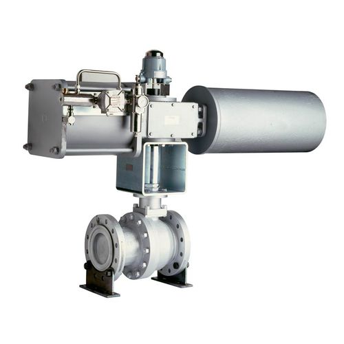Ventil mit schwimmend gelagerter Kugel - AP60 - Penta Srl - Hebel / mit Handrad / pneumatisch