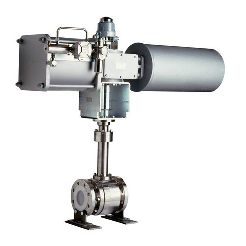 Ventil mit schwimmend gelagerter Kugel - SAT CRIO - Penta Srl - Hebel / mit Handrad / pneumatisch