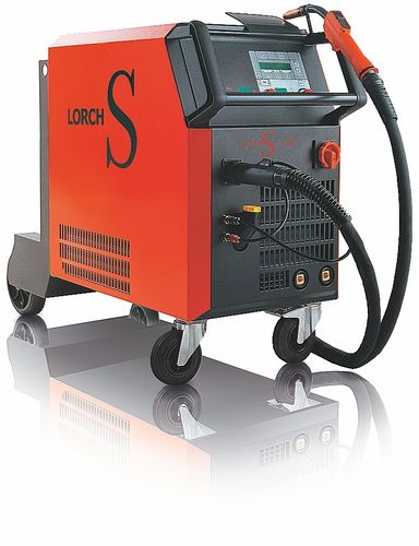MIG-MAG-Schweißgerät - S8 - Lorch Schweißtechnik GmbH - dreiphasig / gepulste DC / mit integriertem Bildschirm