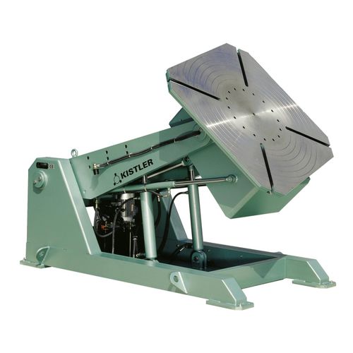 Hydraulischer Schweißpositionierer - HP 7500 - Kistler - drehbar / Mehrachsen / für Roboter