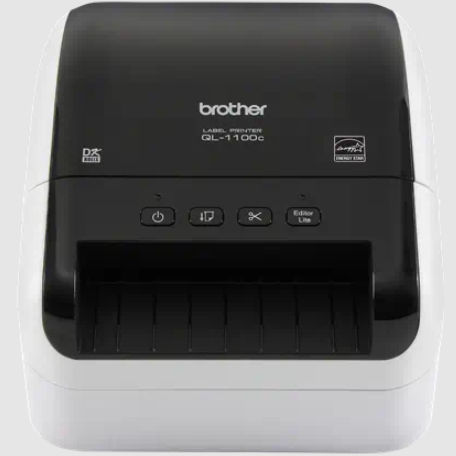 Tragbarer Etikettendrucker - QL1100C - Brother Industries - für Grafiken und Briefadressierung
