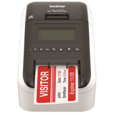 Schnelllauf-Etikettendrucker - QL820NWBC - Brother Industries - tragbar / Bluetooth / Industrie