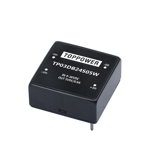 DC/DC-Wandler / Spannungsbereich Eingang 4:1 - TP03DB series - Guangzhou Top Power Electronics Technology Co.,Ltd - Spannungsbereich Eingang 2:1 / DIP
