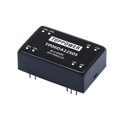 DC/DC-Wandler / Spannungsbereich Eingang 4:1 - TP06DA series - Guangzhou Top Power Electronics Technology Co.,Ltd - Spannungsbereich Eingang 2:1 / DIP