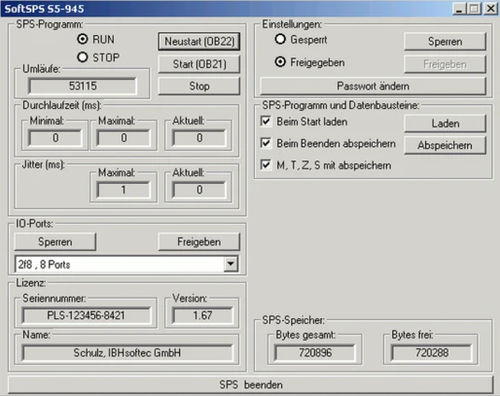 Visualisierungssoftware - SoftPLC S5-945 - IBH Softec - Programmier / OPC / OPC-Server