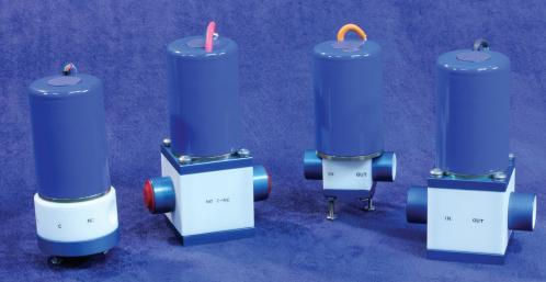 Miniatur-Magnetventil - M W2D series - International Polymer Solutions Inc. - 2-Wege / 3-Wege / NC