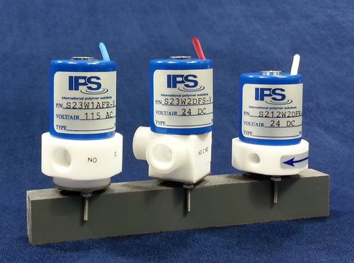 Subminiaturen Magnetventil - S12 series - International Polymer Solutions Inc. - 2-Wege / NC / NO