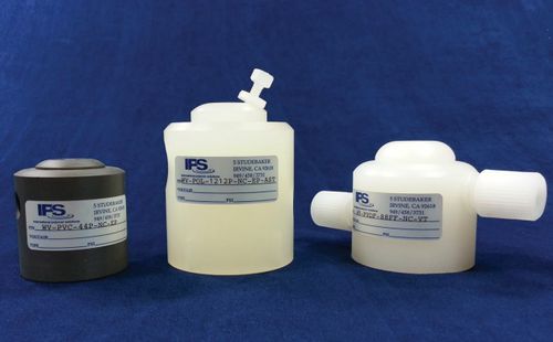 Wasserventil - WV series - International Polymer Solutions Inc. - pneumatisch gesteuert / PVC / Polypropylen