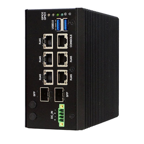Industrie-Firewall - SCB-6012A - AEWIN Technologies Co., Ltd. - für DIN-Schiene
