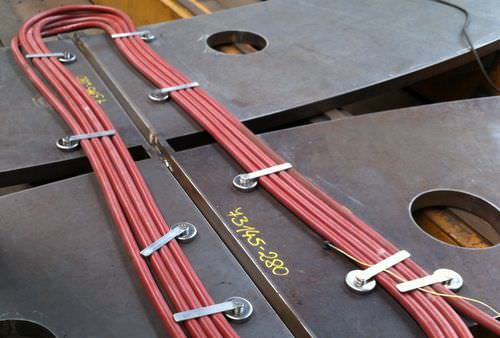 Elastische Induktionsspule - LEiFERT INDUCTION GmbH - für die Vorwärmung bei Schweißarbeiten