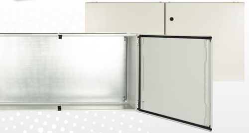 Flanschgehäuse - WIDER THAN HIGH - Hugro Armaturen GmbH - rechteckig / Polyester / Stahlblech