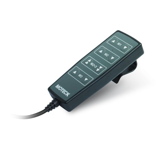 Fernbedienung mit E-Kabel - HD - Moteck Electric Corp - mit Knöpfen / für Elektrozylinder / für medizinische Geräte