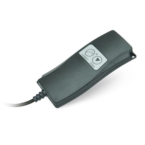 Fernbedienung mit E-Kabel - TXT - Moteck Electric Corp - mit Knöpfen / für Elektrozylinder / für medizinische Geräte
