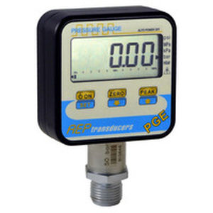 Manometer mit LCD-Display - PGE series  - AEP transducers - Gewinde / elektronisch / kostengünstig