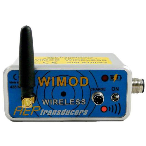 Kabelloser Transmitter - WIMOD series - AEP transducers - Datenfunk / Daten
