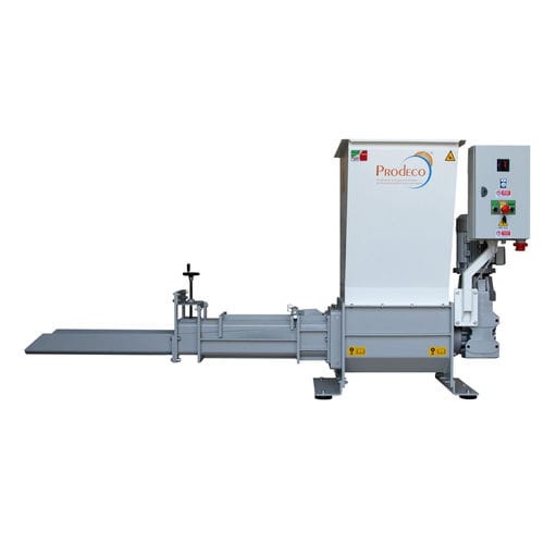 Müllpresse für Polystyrol - POLYBRIK T200 series - Prodeco - stationär / horizontal
