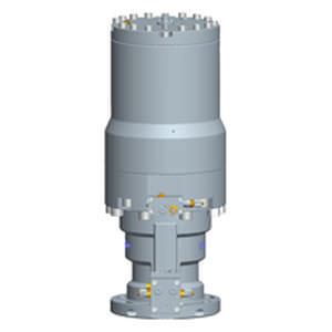 Pneumatischer Ventilantrieb - BRCF 4000 HT series - Damcos - Schwenk / kompakt / mit Federrückstellung