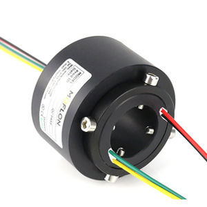 Elektrischer Schleifring - MT2042 Series - MOFLON - mit Durchgangsbohrung / kompakt / Standard