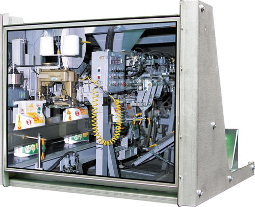 Einbaugehäuse - QES1514-054 - Industrial Panels - für PC / mit LCD-Anzeige