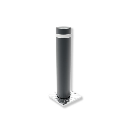 Halbautomatischer versenkbarer Poller - ALE SA14-70 - La Barrière Automatique - elektrisch / Stahl