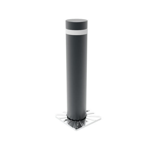 Halbautomatischer versenkbarer Poller - SA14-70 - La Barrière Automatique - pneumatisch / Stahl / für Fußgängerzone