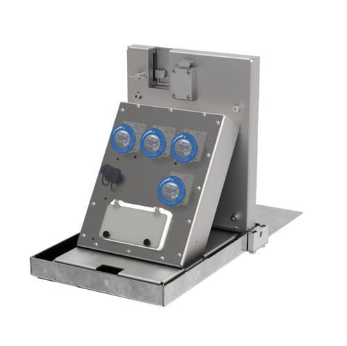 Automatischer versenkbarer Poller - EDR12 - La Barrière Automatique - elektrisch / Edelstahl