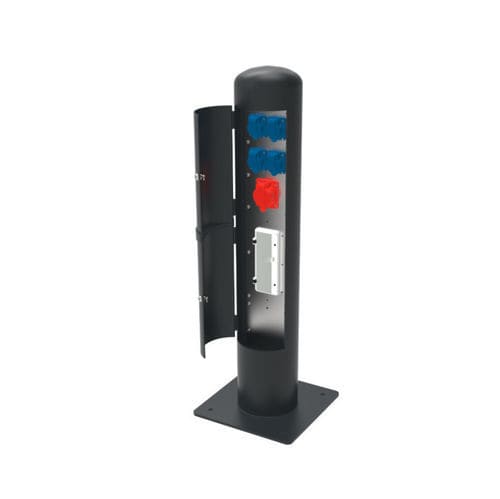 Bodenstehende Spendesäule - EDF 16 - La Barrière Automatique