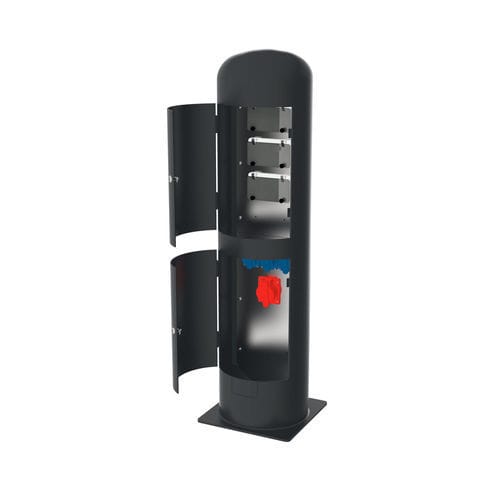 Bodenstehende Spendesäule - EDF 24 - La Barrière Automatique