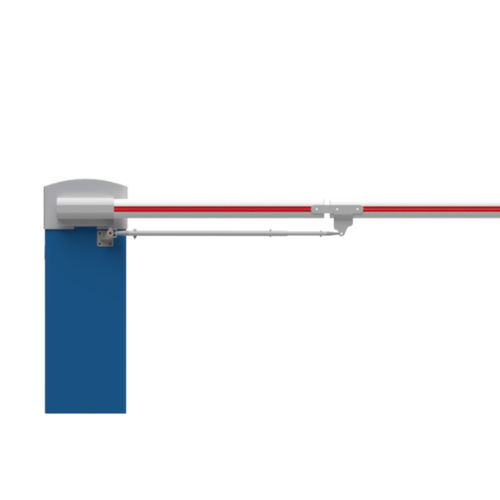 Parkplatzschranke - LBA 63 PK - La Barrière Automatique - zum Heben / Aluminium / mit Gelenk
