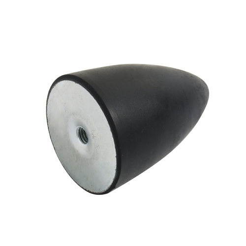 Konische elastische Lagerung - AF860 - Berardi Bullonerie srl - verzinkter Stahl / Gummi