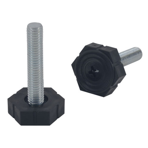 Maschinenfuß - PD5F3 - Berardi Bullonerie srl - aus verzinktem Stahl / stationär