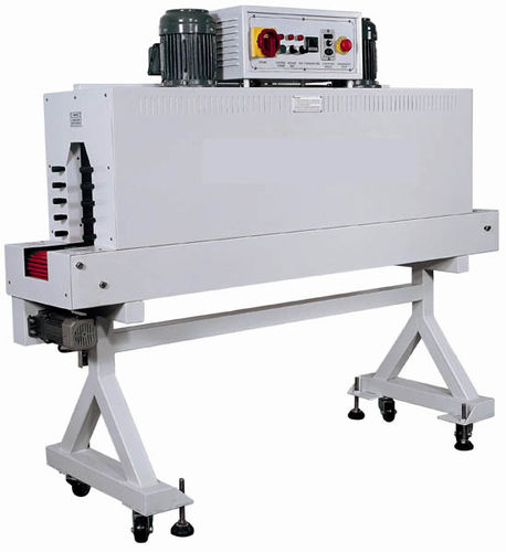 Schrumpftunnel für Sleeve - 1500 x 120 x 300 mm, 130 - 200 p/min - AMTEC Packaging Machines - für Etiketten
