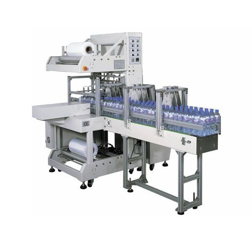 Automatische Schrumpffolienverpackungsmaschine - max. 400 x 300 x 330 mm | S14 NT - AMTEC Packaging Machines - für Flaschen / für Schrumpffolienverpackung