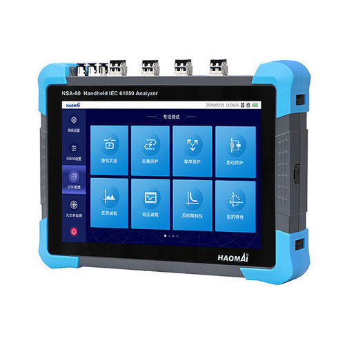 Handgerät-Analysator - NSA-60 - HAOMAI ELECTRIC POWER AUTOMATION - digital / Mehrkanal