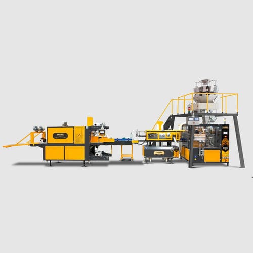 Vertikale Absackmaschine - PAKETTO 5050K - T10DS - SAGBIL PACKAGING MACHINES - VFFS / vollautomatisch