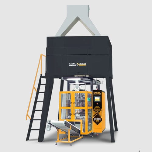 Automatische Verpackungsmaschine - PAKETTO - 9000SQ - 4TLD - SAGBIL PACKAGING MACHINES - Granulat / für die Lebensmittelindustrie