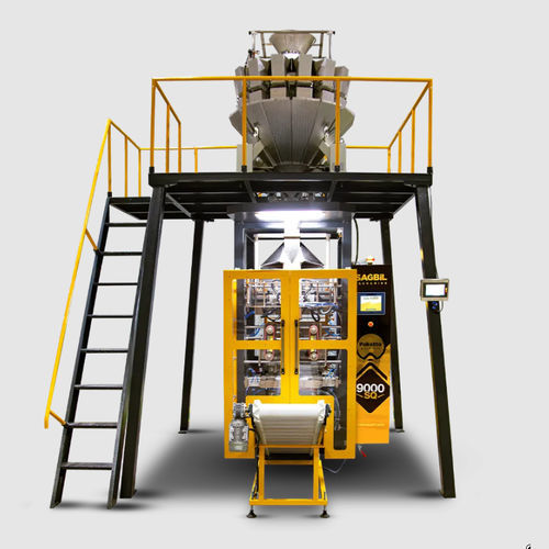 Automatische Verpackungsmaschine - PAKETTO - 9000SQ - 14TD - SAGBIL PACKAGING MACHINES - Granulat / für die Lebensmittelindustrie