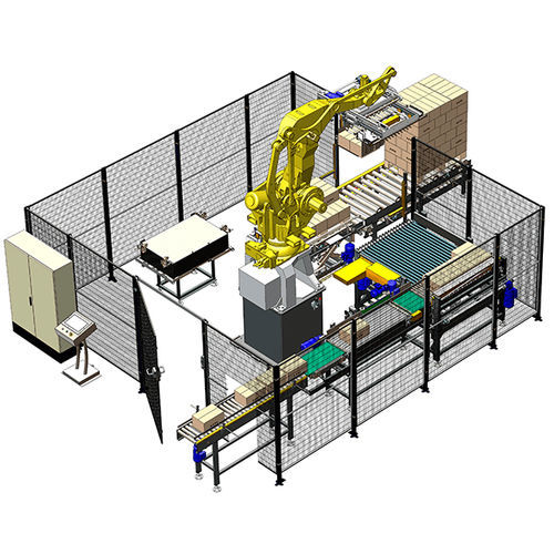 Roboter-Palettierer - LAMBDA PAL - IPLA - für Kartons / Paletten / Knickarm