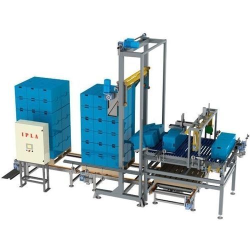 Schicht-Entpalettierer - BALE3 - IPLA - für Schachteln / Paletten / automatisch