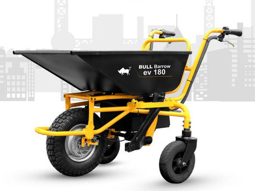 Minidumper mit Gummireifen - BULL Barrow - EV - BULL MACHINES PVT LTD - hydraulisch / mit Batterie / mit Frontentladung