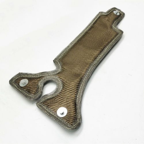 Turbolader-Hitzeschutzmantel / Glasfaser - 2016+ Honda Civic 1.5T - Ningguo BST Thermal Products Co.,Ltd - Edelstahlgewebe / Titan / Lavastein